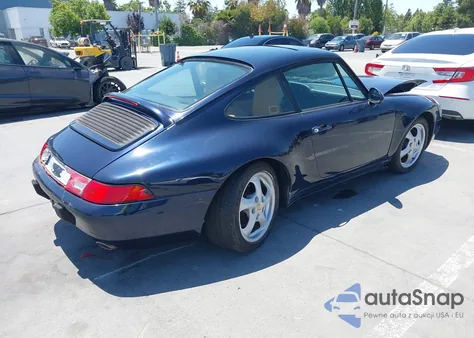 1995 Porsche 911 Carrera 2/Carrera 4 из США, поврежденный, VIN WP0AA2996SS320879